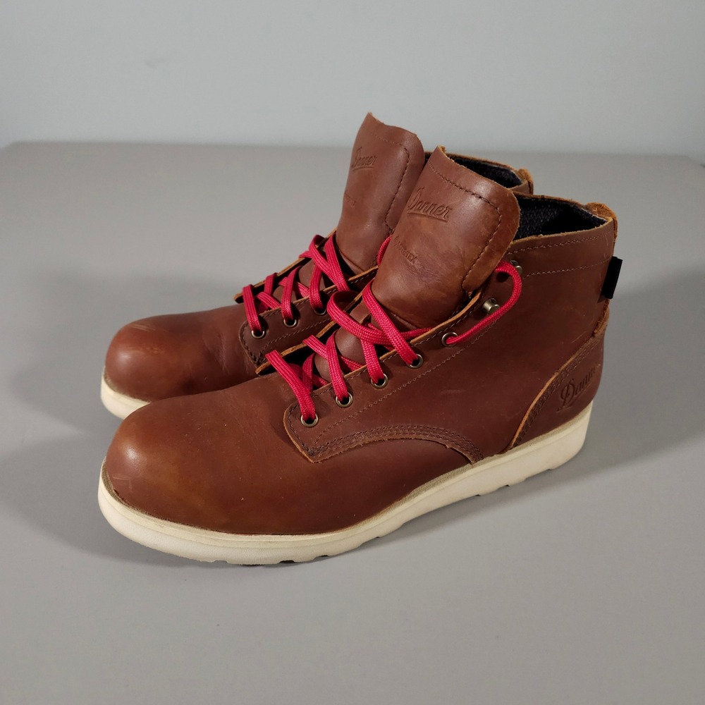 Danner Douglas GTX Boots Men 9.5 Roasted Pecan Brown Gore-Tex Leather 32001